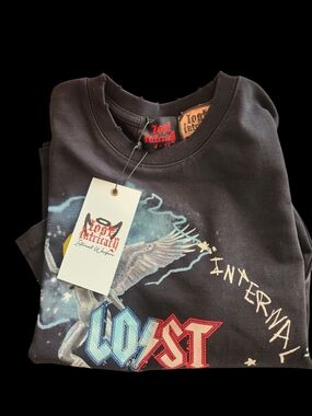 Lost Intricacy Kids' Black Graphic Tee